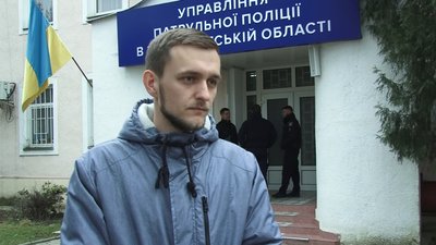Олександр Бодня, речник Патрульної поліції Закарпаття Олександр Бодня, речник Патрульної поліції Закарпаття