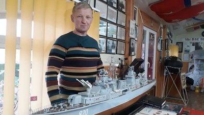 Кропивничанин створив музей військово-морського флоту, в якому понад дві тисячі експонатів Кропивничанин створив музей військово-морського флоту, в якому понад дві тисячі експонатів