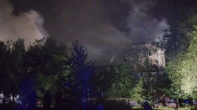 У житловому будинку Запоріжжя спалахнула пожежа У житловому будинку Запоріжжя спалахнула пожежа