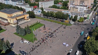 Через Рівне проїхались учасники "Мотопробігу єдності"