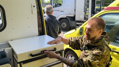 Швидкі для евакуації військових від нідерландських благодійників: куди поїдуть із Полтавщини Швидкі для евакуації військових від нідерландських благодійників: куди поїдуть із Полтавщини