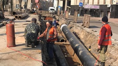 У Житомирі почали ремонтувати теплотрасу по вулиці Мала Бердичівська У Житомирі почали ремонтувати теплотрасу по вулиці Мала Бердичівська