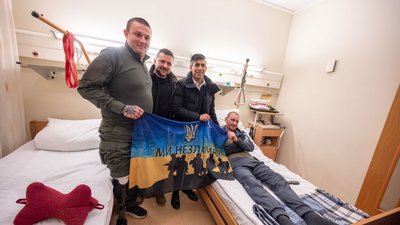 Володимир Зеленський і Ріші Сунак