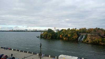 Місто, Дніпро, Монастирський острів, набережна
