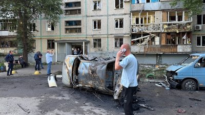 Що розповіли очевидці російської атаки безпілотниками на Запоріжжя