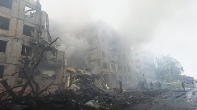 Зруйнований будинок в Олександрівці