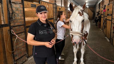 проєкт Сила в русі іпотерапія ветерани Шепель, Сила в русі, кінний клуб біля Луцька