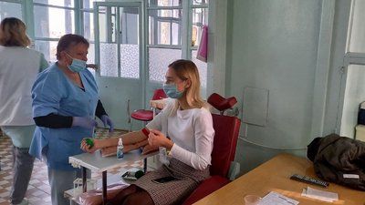 У Херсоні обрали переможців акції «Здай кров – отримай подарунок» У Херсоні обрали переможців акції «Здай кров – отримай подарунок»