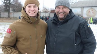 Олег Громадський та його син Євгеній