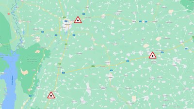 Три місця концентрації ДТП: поліція визначила найбільш аварійні місця на дорогах Чернігівщини