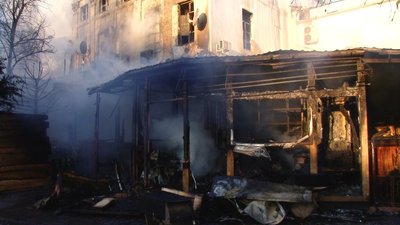 Рік після пожежі у будинку дворянського зібрання у Полтаві: що відомо Рік після пожежі у будинку дворянського зібрання у Полтаві: що відомо