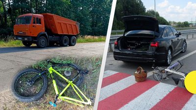 Велосипедисти отримали травми у двох ДТП на Житомирщині