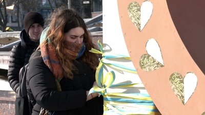 В обласному центрі провели акцію "Суми — рік незламності" В обласному центрі провели акцію "Суми — рік незламності"