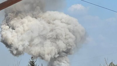 дим після вибуху