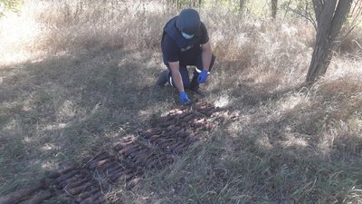 Рятувальники Кіровоградщини знищили понад 100 боєприпасів часів Другої світової війни