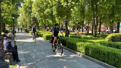 У Кременчуці розпочав роботу велопатруль: де їх можна зустріти