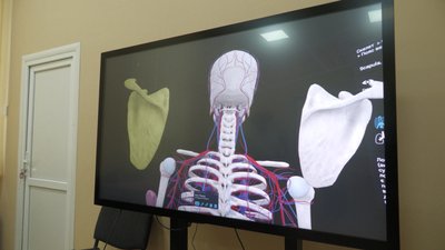 Перший в Україні віртуальний клас анатомії облаштували у Харківському медуніверситеті