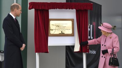 Єлизавета II і принц Вільям Єлизавета II і принц Вільям