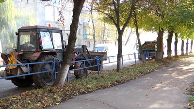 У Житомирі розпочали генеральне прибирання опалого листя У Житомирі розпочали генеральне прибирання опалого листя