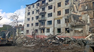 Наслідки удару по Олександрівці