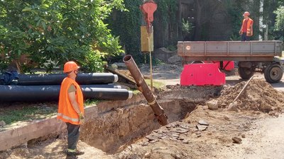 У Запоріжжі проводять заміну мереж теплопостачання У Запоріжжі проводять заміну мереж теплопостачання
