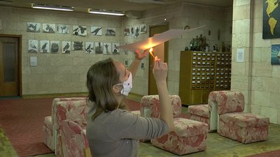 Ольга Сьомка малює картини вогнем Ольга Сьомка малює картини вогнем