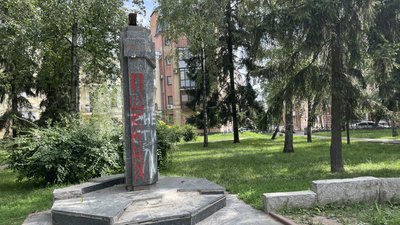 У Полтаві демонтували пам’ятник Пушкіну