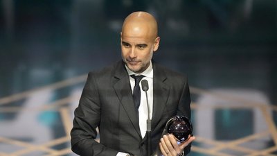 Хосеп Гвардіола отримав відзнаку топтренера року за версією The Best FIFA Football Awards