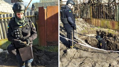 У Черкасах на території дитячого садочку знайшли гранату У Черкасах на території дитячого садочку знайшли гранату