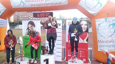 Тернополянка виборола призове місце на бігових змаганнях у Польщі Тернополянка виборола призове місце на бігових змаганнях у Польщі