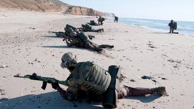 На Одещині відбулись навчання морських піхотинців На Одещині відбулись навчання морських піхотинців