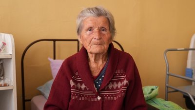 переселенка з Донеччини, війна