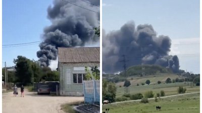 горить завод