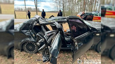На Чернігівщині через падіння дерева на авто загинули люди
