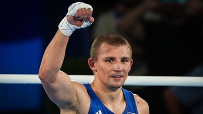 Український боксер Олександр Хижняк