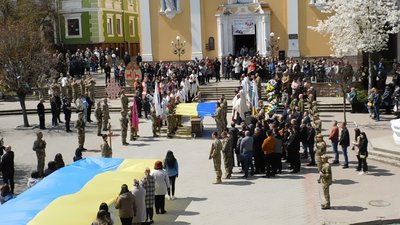 Прощання з військовим Русланом Рудічем Прощання з військовим Русланом Рудічем