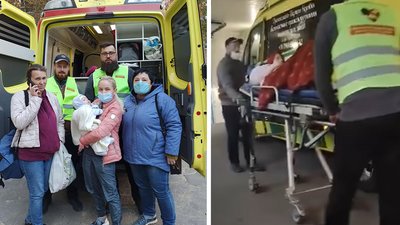 Породіллю, яка перенесла крововилив у мозок, транспортували з Польщі до Харкова