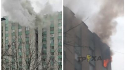 У Харкові під час пожежі у багатоповерхівці загинув чоловік