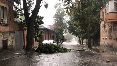 У Кропивницькому пронісся буревій. У соцмережах діляться фото наслідків У Кропивницькому пронісся буревій. У соцмережах діляться фото наслідків