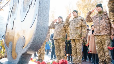 У Вінниці вшанували пам’ять загиблих, з нагоди річниці вигнання нацистів з України