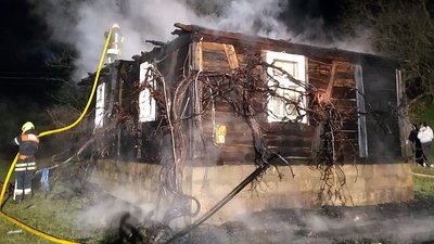 Пожежа в будинку на Тячівщині Пожежа в будинку на Тячівщині