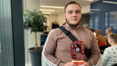 Легкоатлет з Тернопільщини Андрій Кравець Легкоатлет з Тернопільщини Андрій Кравець