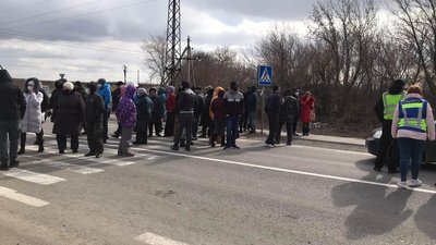 У Запорізькій області протестувальники перекрили трасу. Вимагають дати воду