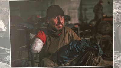Серію фото Дмитра Козацького презентували у Рівному в день повернення його з полону Серію фото Дмитра Козацького презентували у Рівному в день повернення його з полону