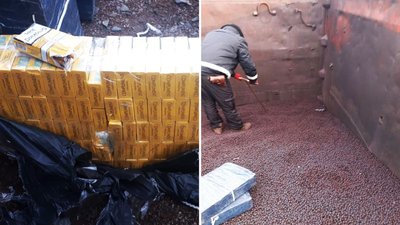 Закарпатські прикордонники виявили 500 пачок сигарет прихованих у вагоні вантажного потяга Закарпатські прикордонники виявили 500 пачок сигарет прихованих у вагоні вантажного потяга