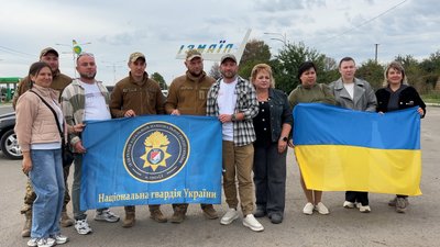 Сергій Крюков, повернення з полону, нацгвардієць