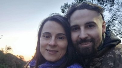 Олександр Остапук з нареченою Наталкою Олександр Остапук з нареченою Наталкою