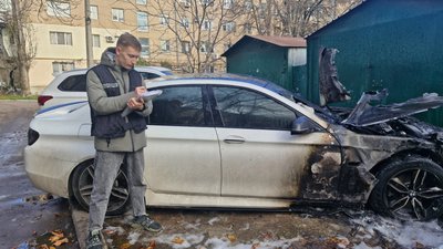 Спалили авто в Одесі