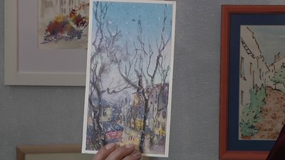 В Одесі художники створюють новорічні листівки В Одесі художники створюють новорічні листівки