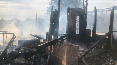 Пожежа в Запорізькому районі
